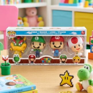 Paquete de 4 pz de funko de mario Bross