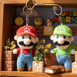 Llavero de peluche Mario Bross