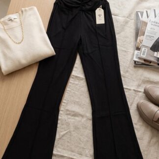 S-400 leggin negro acampanado
