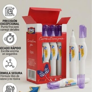 Corrector De Pluma  $ 7pz $70 la docena