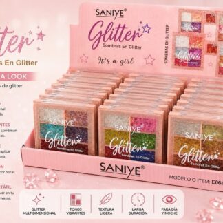 E0642 Paleta de sombras glitter