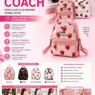 Mini mochila coach