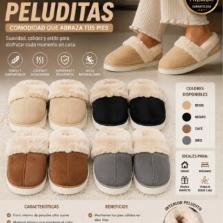 Pantunflas Afelpadas