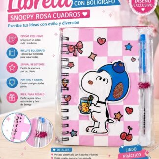 Mini Libretita con pluma