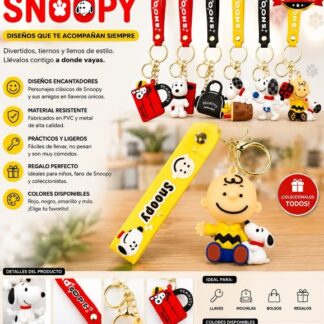 Llavero de Snoopy md.1 y 2