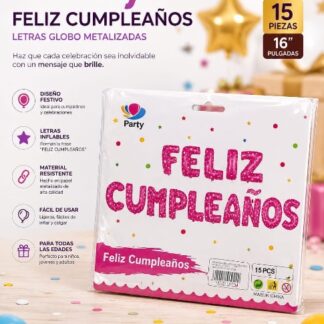 Letras de feliz cumpleaños