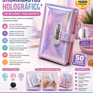 Organigastos con combinación holografico md.2