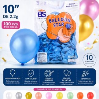 Bolsa de globo perlado