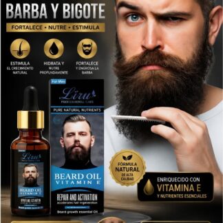 Aceite para Crecimiento de Barba
