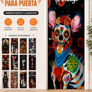 Funda de puerta halloween