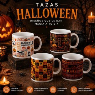 Taza de hallowen