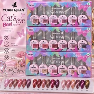 Gelish Efecto ojo de cato Mod. 2 $25 pz $135 gama de 6