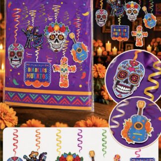 Decoracion Colgante Dia de Muertos