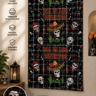 Cortina de Diseño Calaveras